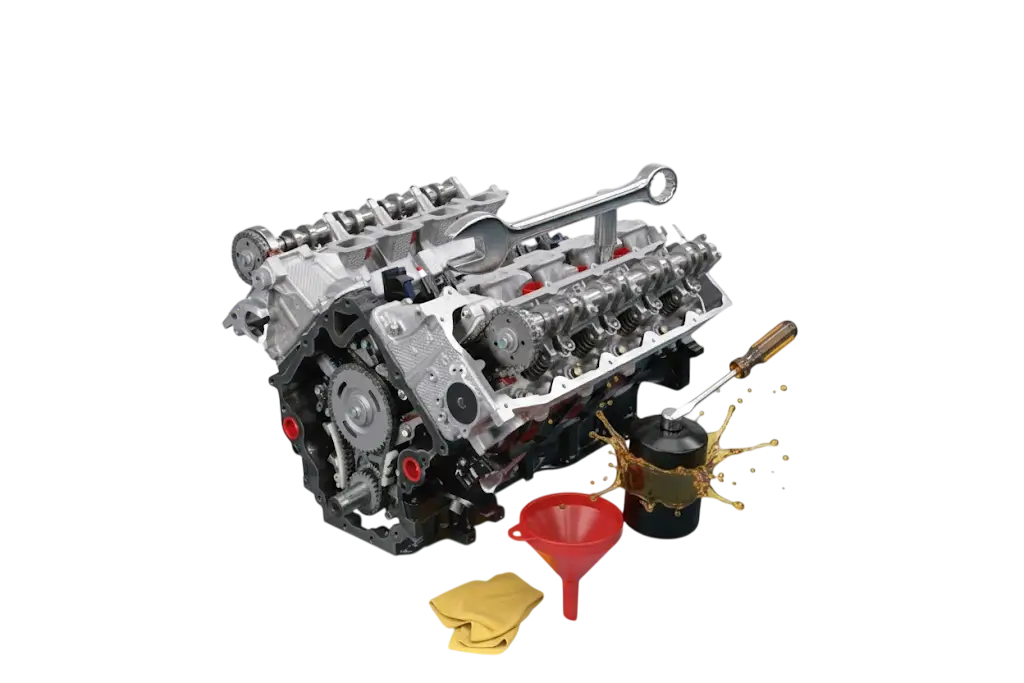 Engine Service for Audi in Abu Dhabi