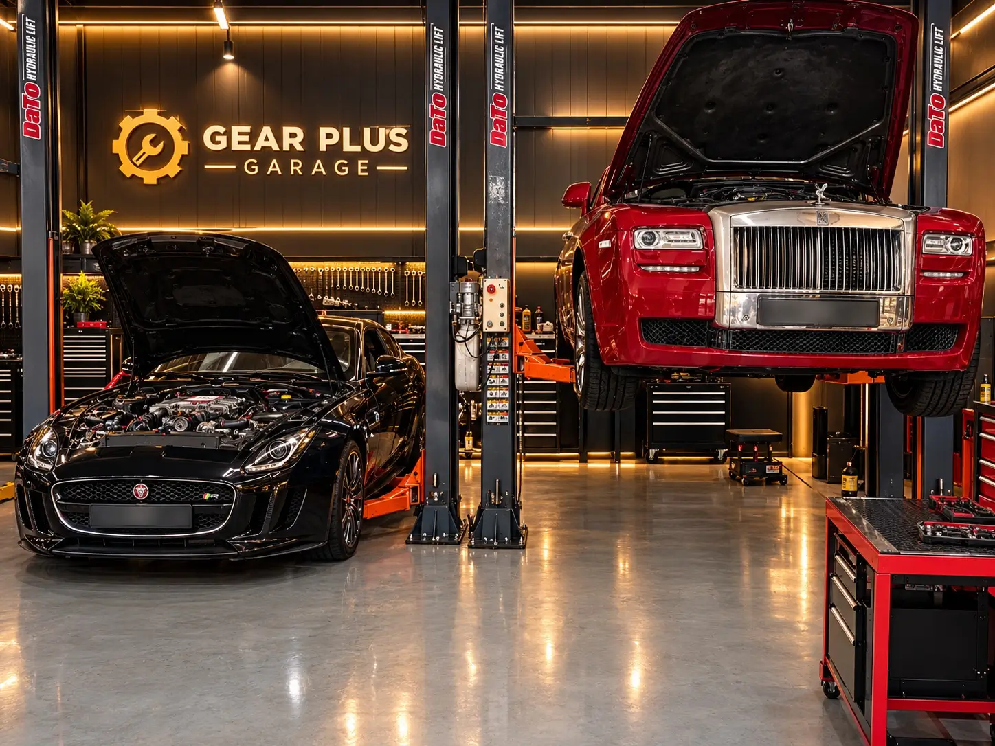 Gear Plus Garage service step 2