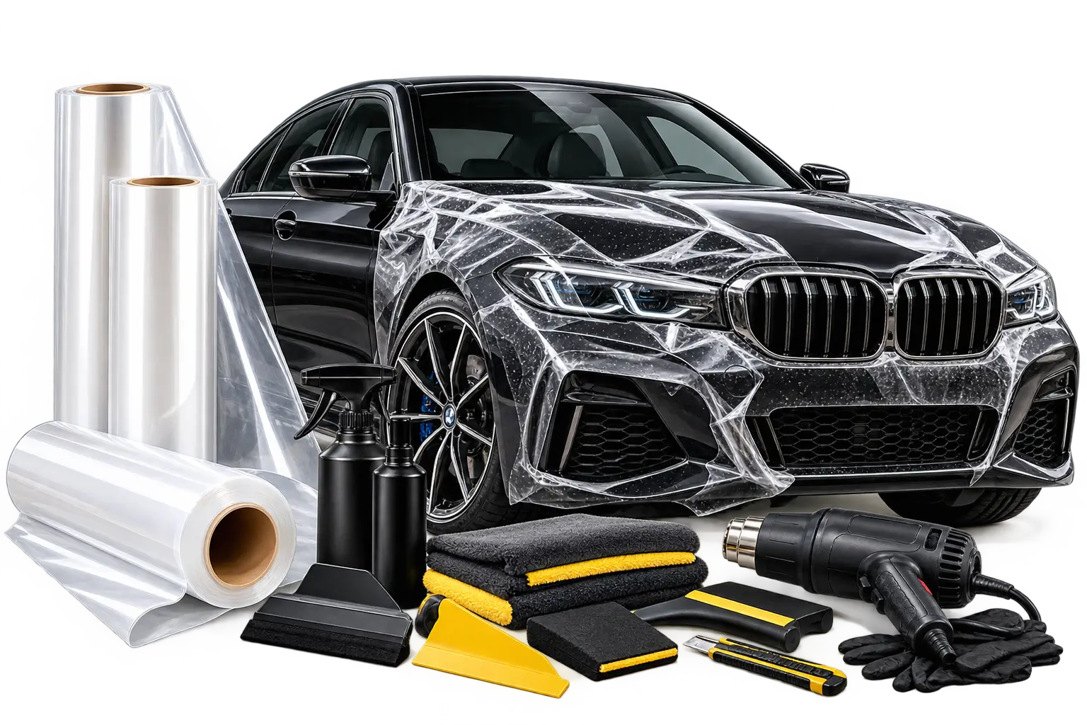 Paint Protection Film (PPF) at Gear Plus Garage, Mussafah